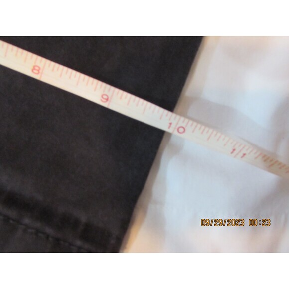 Gloria Vanderbilt Made in Jordan black jean pants back pockets stretch size 14 - Picture 12 of 14